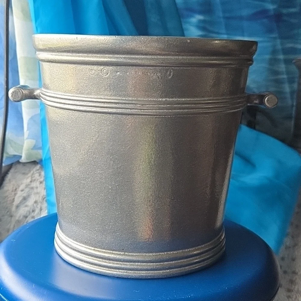 Vintage Style Champagne Ice Bucket 3 Bottle Wine Cooler Tub